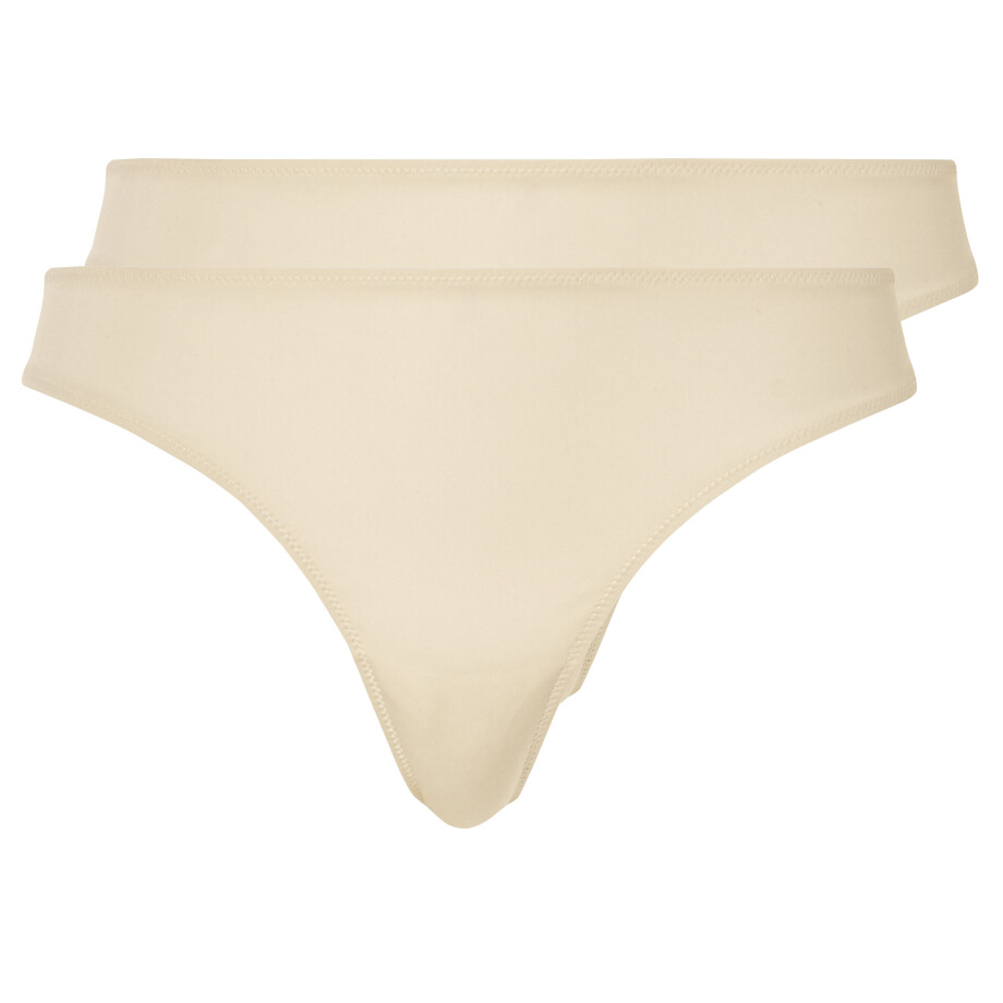 esmara 2 dames strings (M (40/42), Wit) esmara 2 dames strings (M (40/42), Wit) afbeelding 1