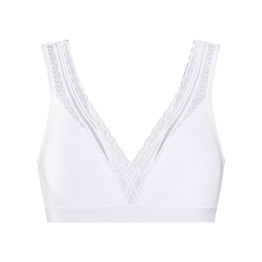esmara Dames bralette (Wit, L (44/46)) afbeelding 1