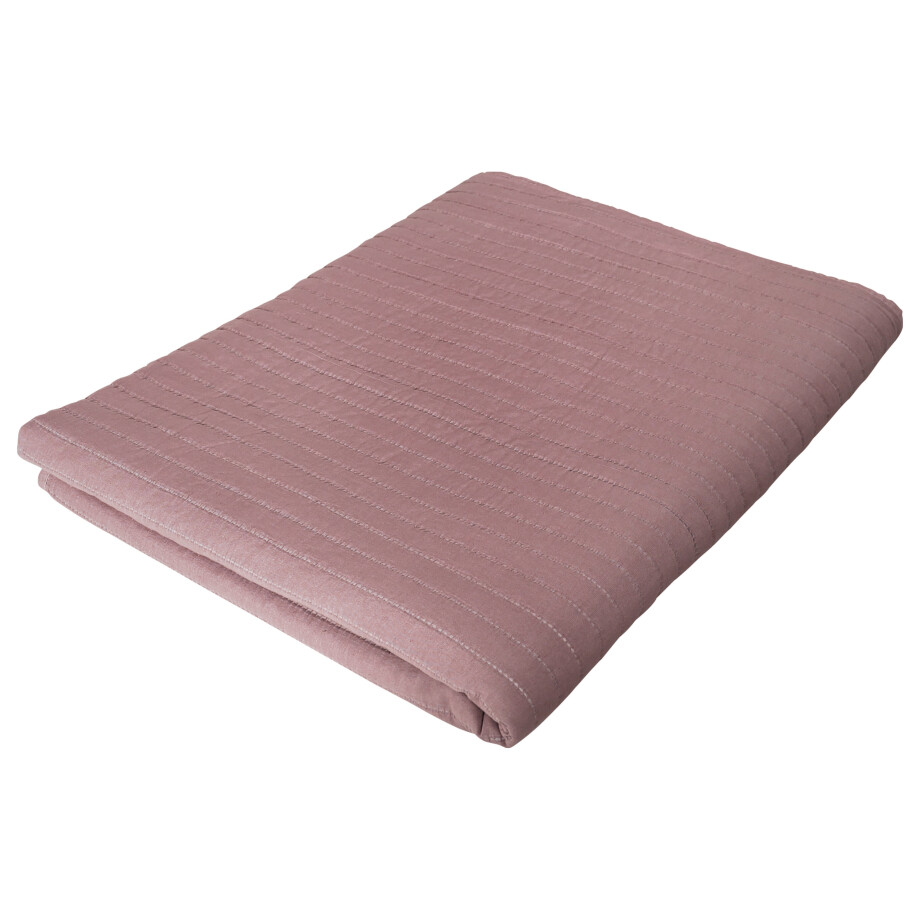 LIVARNO home Bedsprei 180 x 240 cm (Lichtroze) afbeelding 1