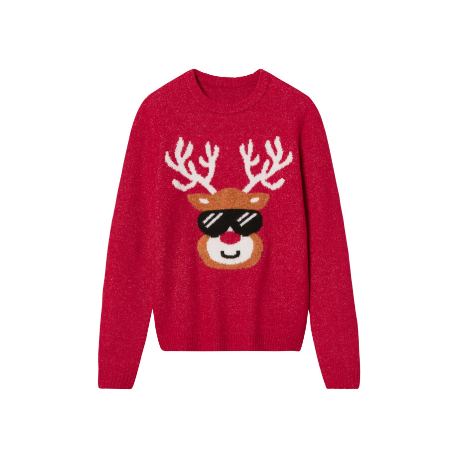 pepperts! Kinder kersttrui (134/140, Rood) pepperts! Kinder kersttrui (134/140, Rood) afbeelding 1