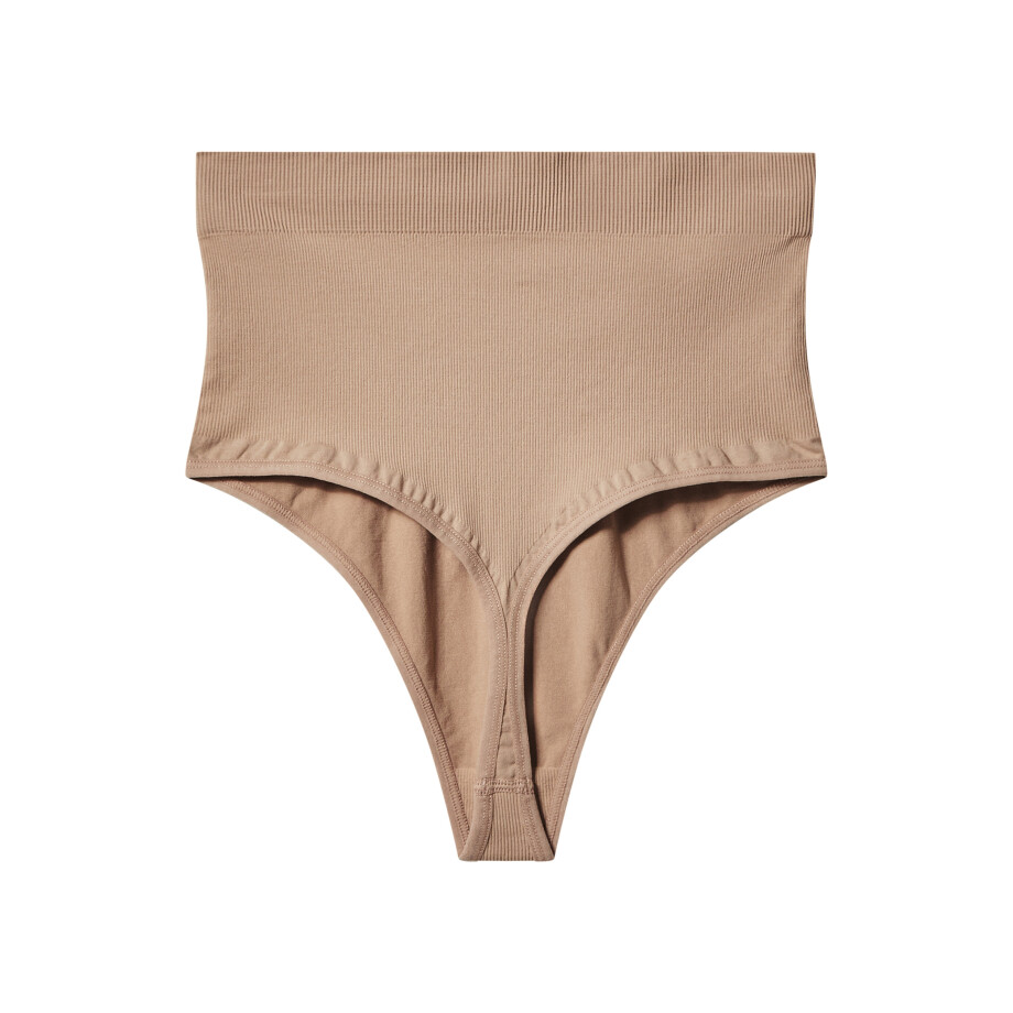 esmara Dames corrigerende string (Beige, XL (48/50)) afbeelding 1
