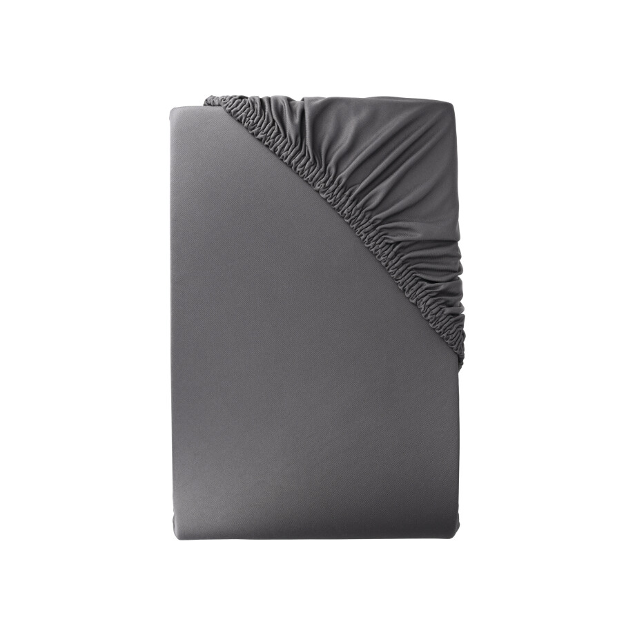 LIVARNO home Hoeslaken 140-160 x 200 cm (Grijs) afbeelding 1