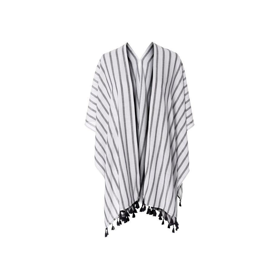 esmara Dames strandtuniek (Een maat, blauw gestreept) esmara Dames strandtuniek (Een maat, blauw gestreept) afbeelding 1