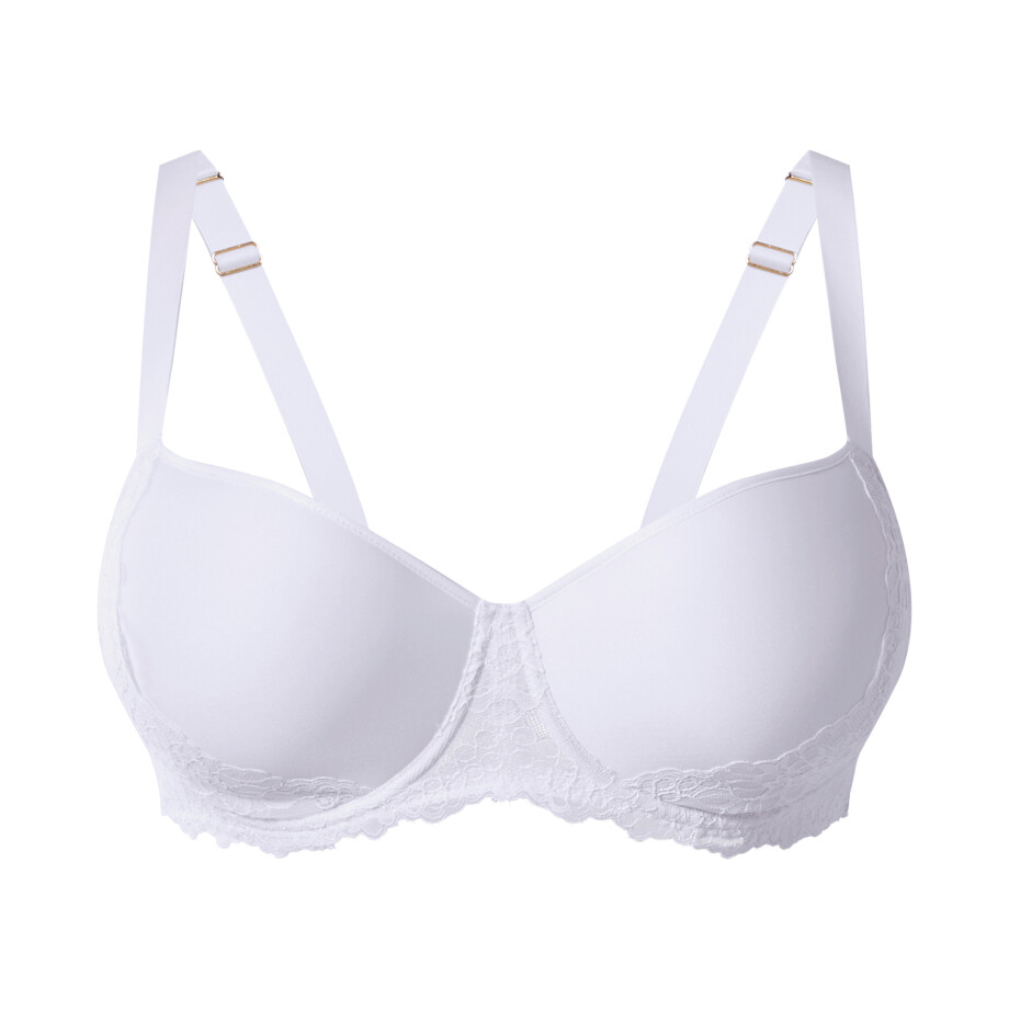 ESMARA Dames spacer-bh - plus size (Wit, 90C) ESMARA Dames spacer-bh - plus size (Wit, 90C) afbeelding 1