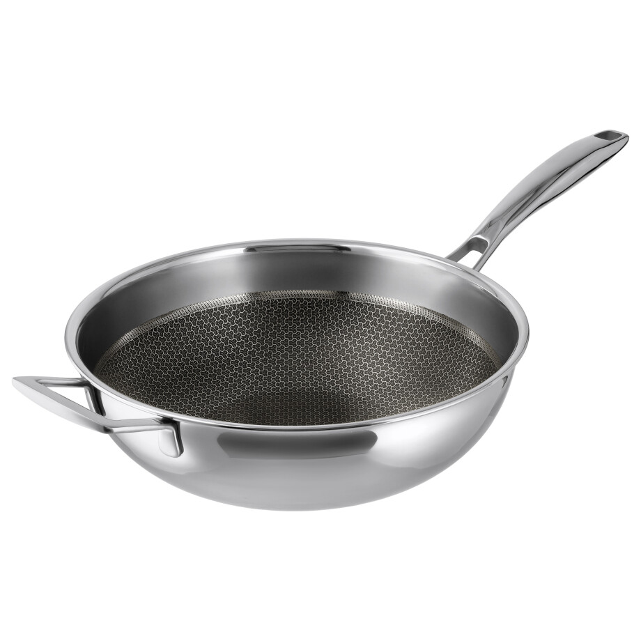 SILVERCREST RVS wokpan Ø28 cm - 3-laags afbeelding 1