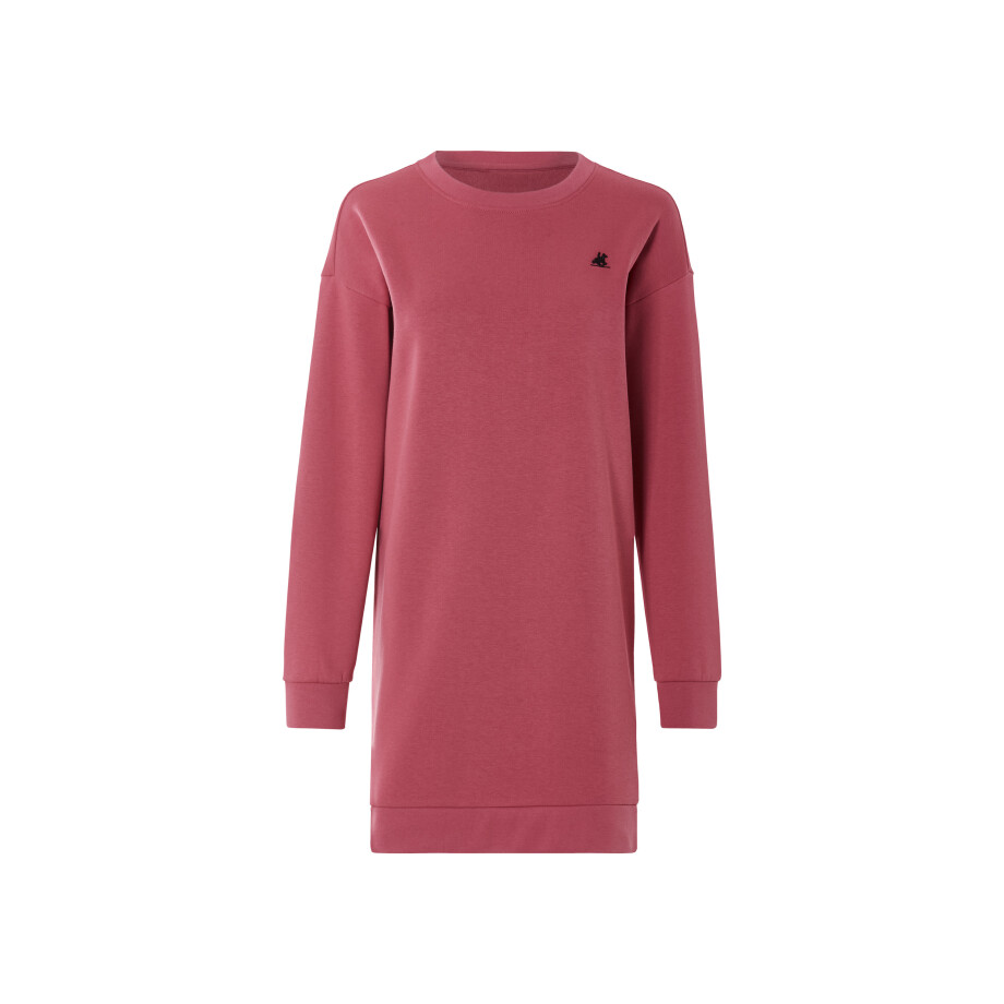 esmara Dames sweatjurk (Rood, XL (48/50)) afbeelding 1