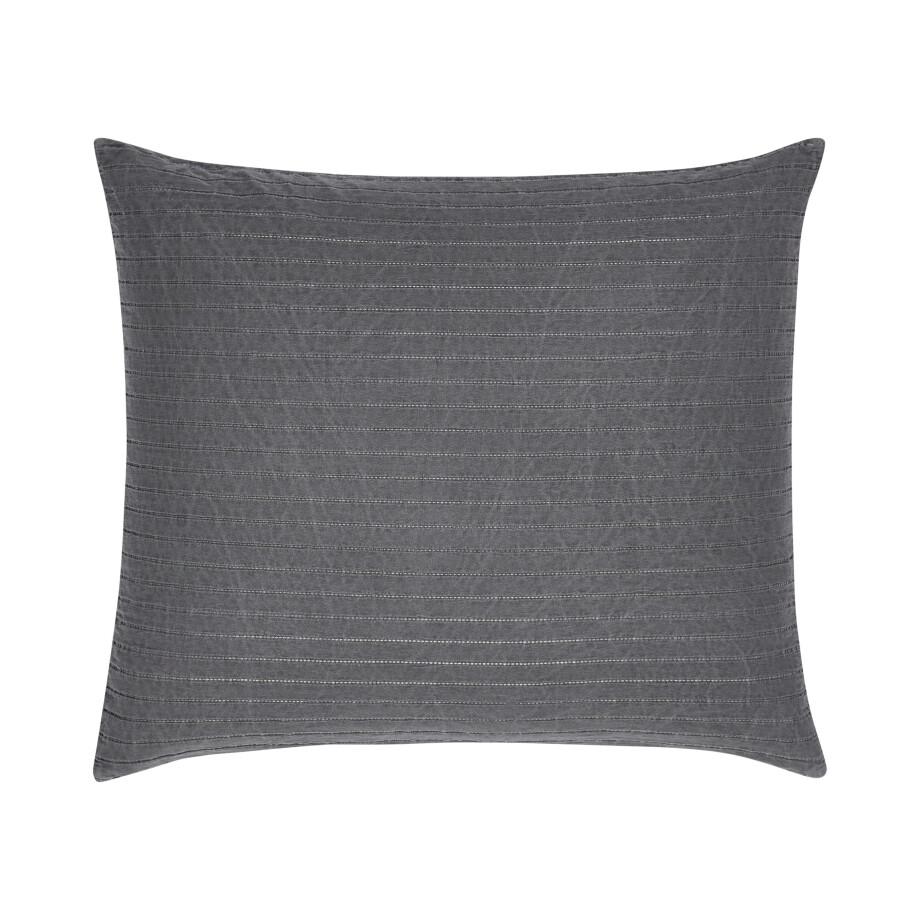 LIVARNO home Sierkussenhoes 80 x 70 cm (Grijs) afbeelding 1
