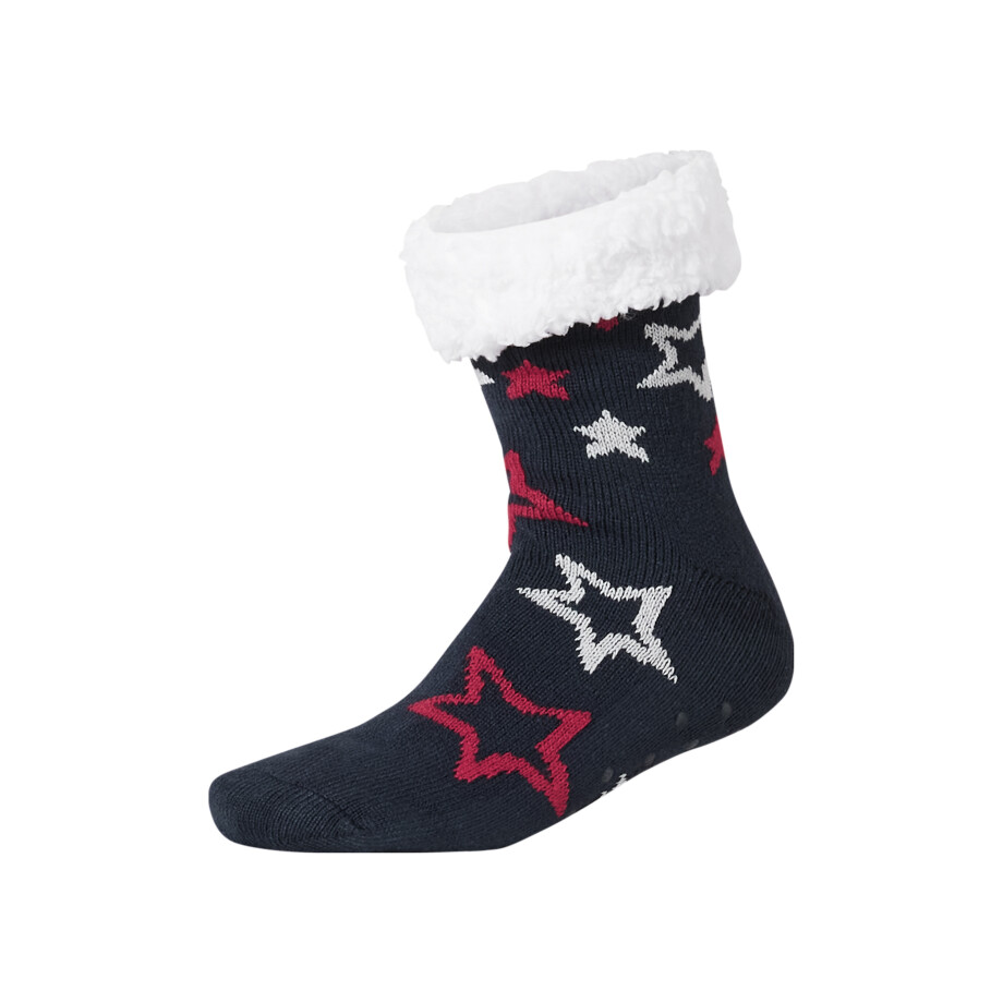 esmara Dames huissokken (Marineblauw, 35-38) afbeelding 1