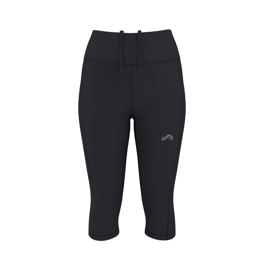 CRIVIT Dames capri sportlegging (Zwart, S (36/38)) afbeelding 1
