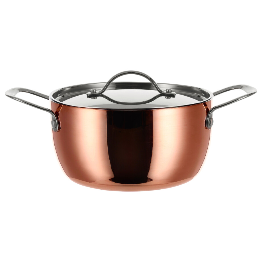 SILVERCREST Koperen kookpan 20 cm afbeelding 