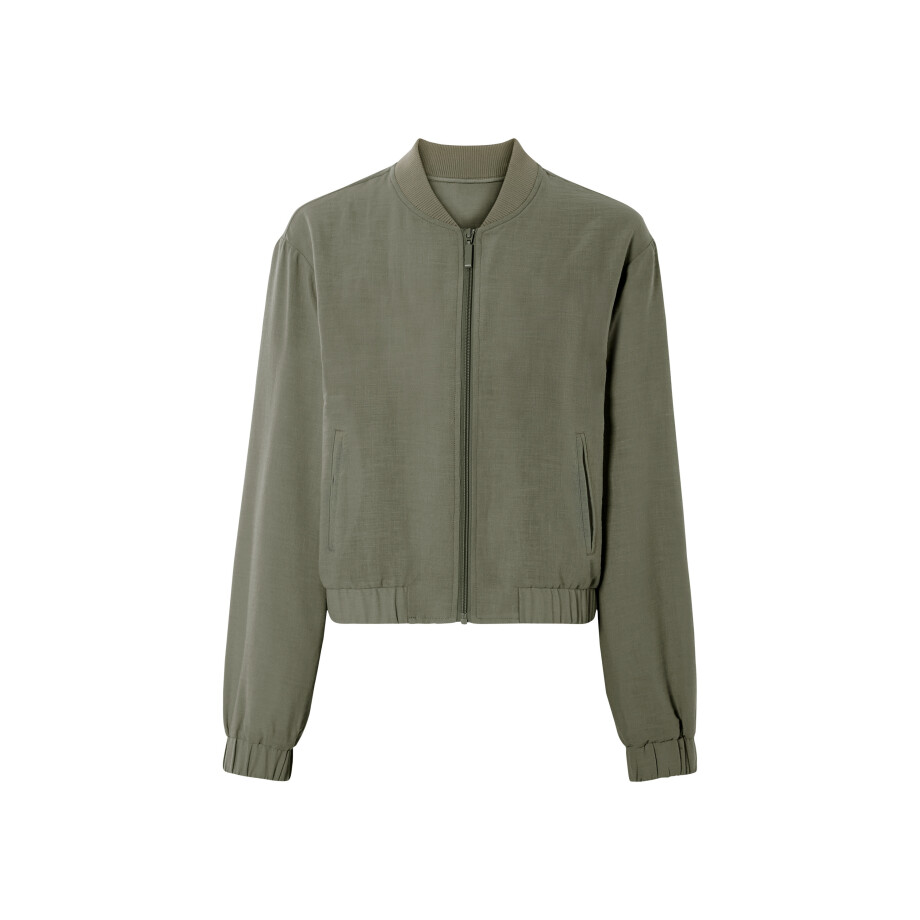 esmara Dames bomberjack (Kaki, XS (32/34)) afbeelding 1