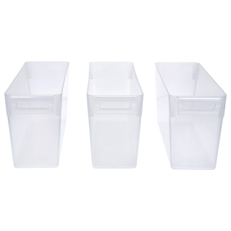 SILVERCREST Koelkastorganizers - 3 bakjes - 3,2 L afbeelding 