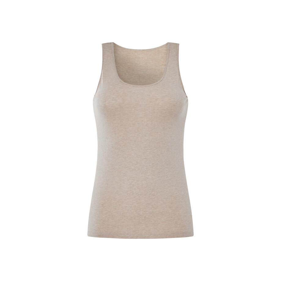 esmara Dames hemd (Beige, S (36/38)) afbeelding 1