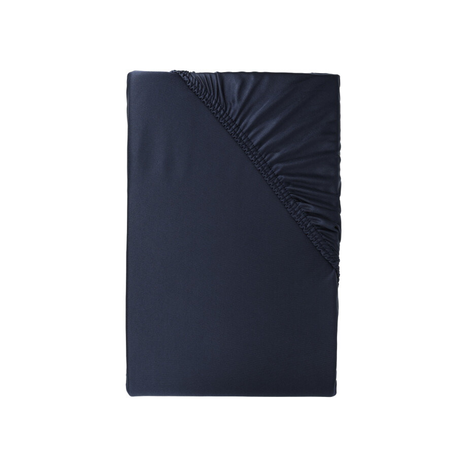 LIVARNO home Hoeslaken 90-100 x 200 cm (Blauw) afbeelding 1