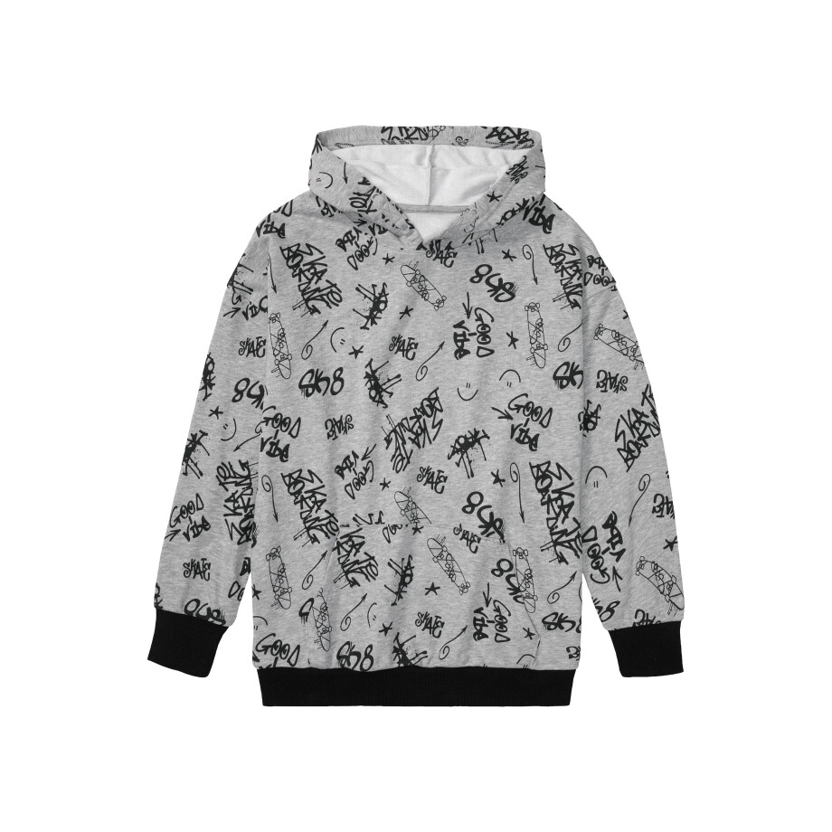 pepperts! Jongens hoodie (158/164, Grijs) pepperts! Jongens hoodie (158/164, Grijs) afbeelding 1