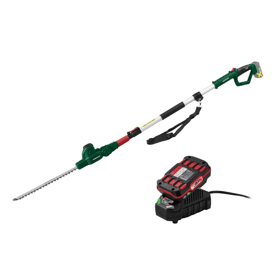 PARKSIDE Accu-heggenschaar op steel 20 V met accu en lader afbeelding 