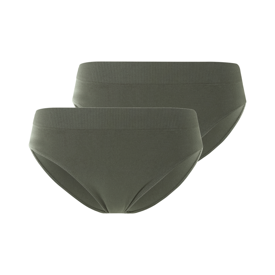 esmara 2 Dames onderbroeken (Kaki, M (40/42)) esmara 2 Dames onderbroeken (Kaki, M (40/42)) afbeelding 1