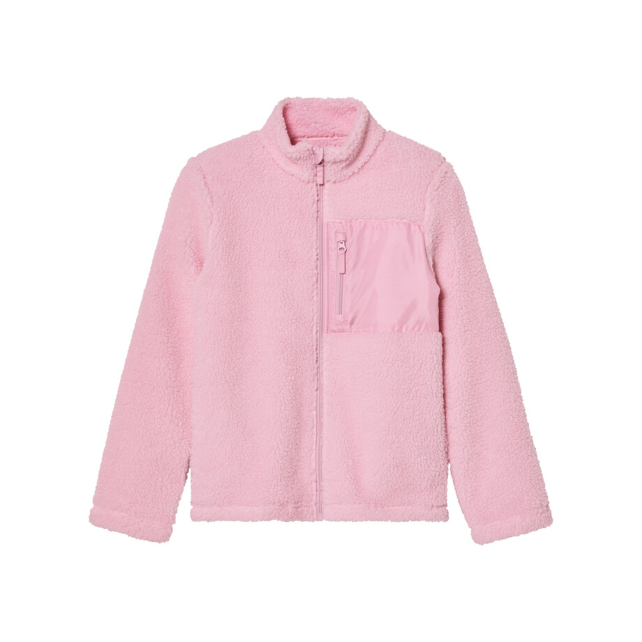 pepperts! Kinder fleecevest (Lichtroze, 158/164) afbeelding 1