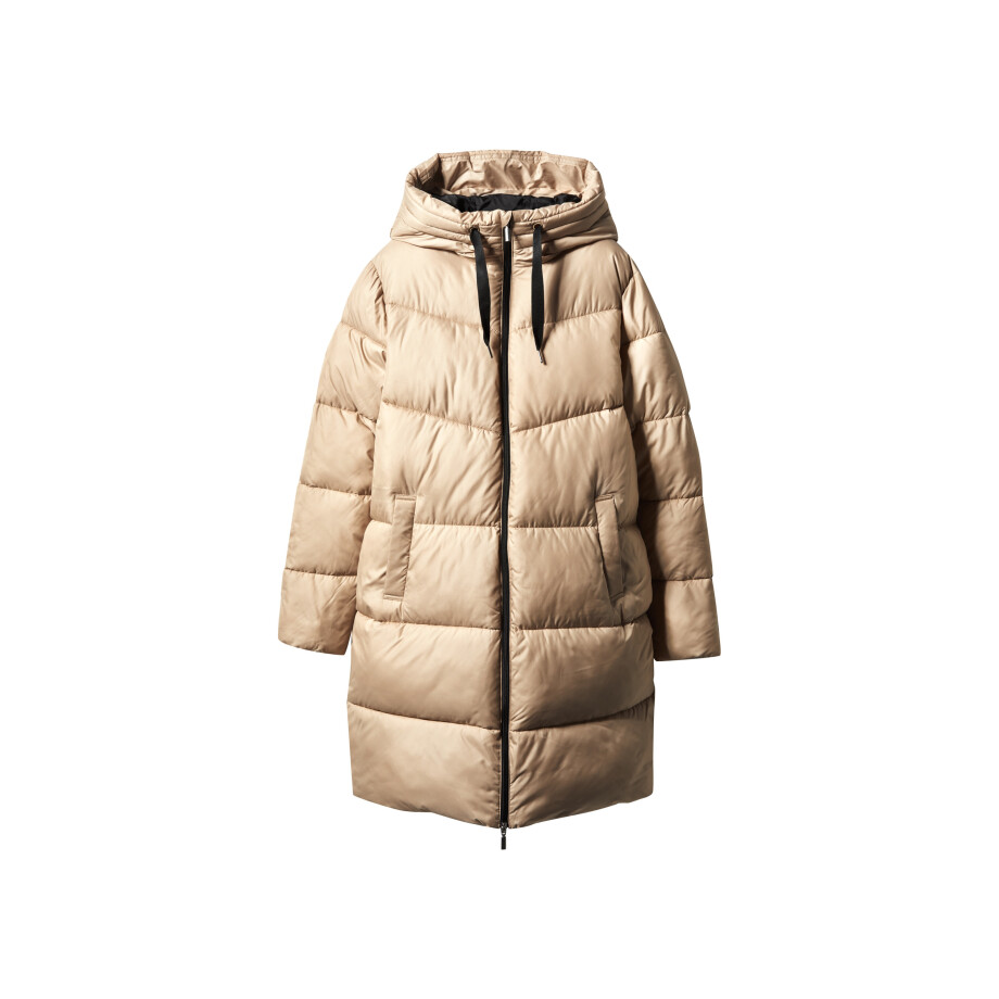 esmara Dames winterjas (Beige, L (44/46)) afbeelding 1