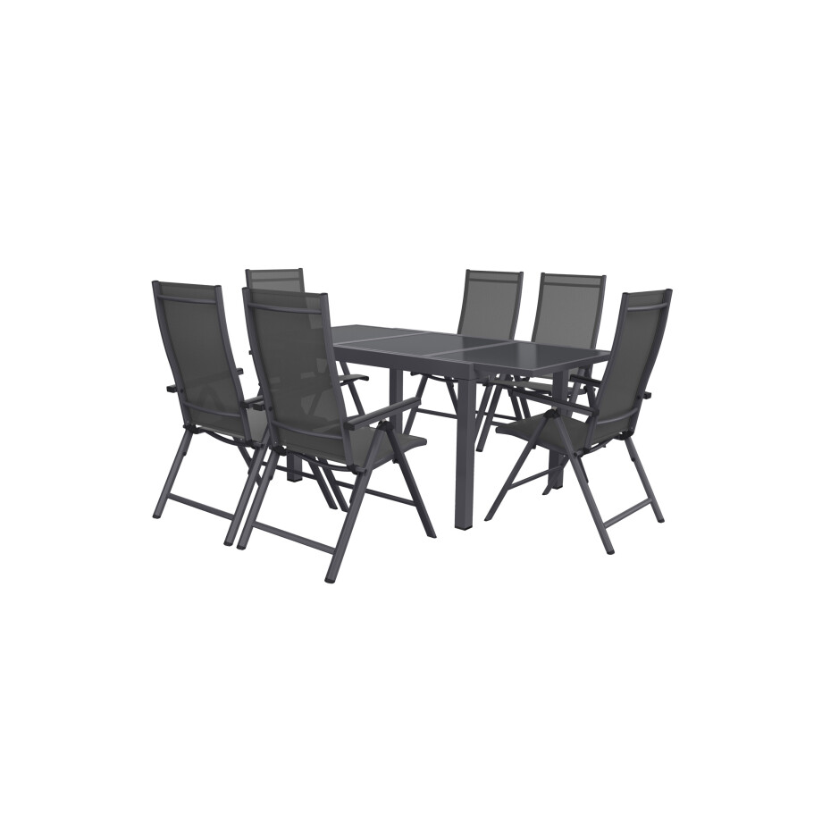 LIVARNO home Aluminium tuinset Houston 7-delig afbeelding 1