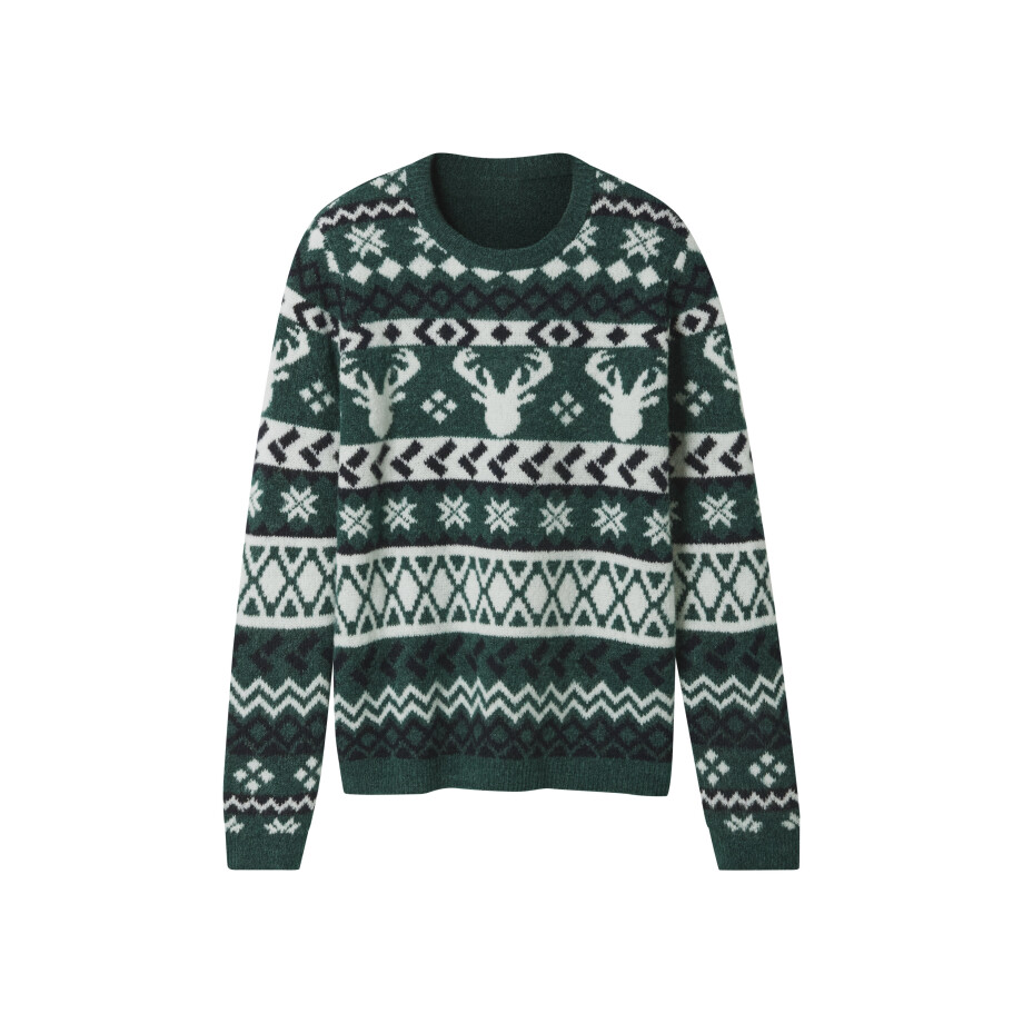 esmara Gebreide kinder kersttrui (Groen, 146/152) esmara Gebreide kinder kersttrui (Groen, 146/152) afbeelding 1