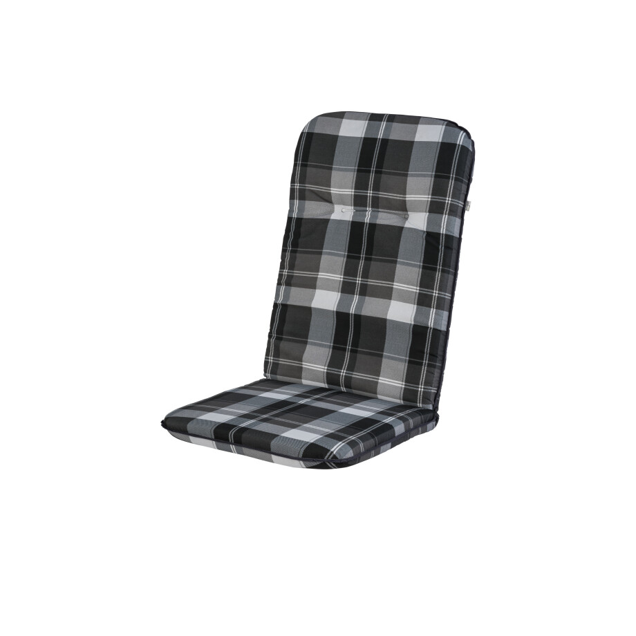 LIVARNO home Tuinstoelkussen met hoge rug (Grijs) LIVARNO home Tuinstoelkussen met hoge rug (Grijs) afbeelding 1