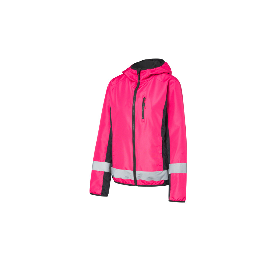 CRIVIT Dames omkeerbare jas (Donkerroze/zwart, S (36/38)) afbeelding 1