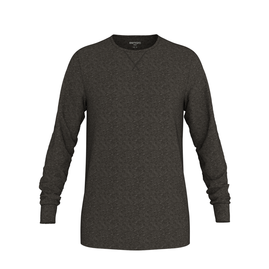 ESMARA MEN Heren thermoshirt (Bruin, XXL) ESMARA MEN Heren thermoshirt (Bruin, XXL) afbeelding 1