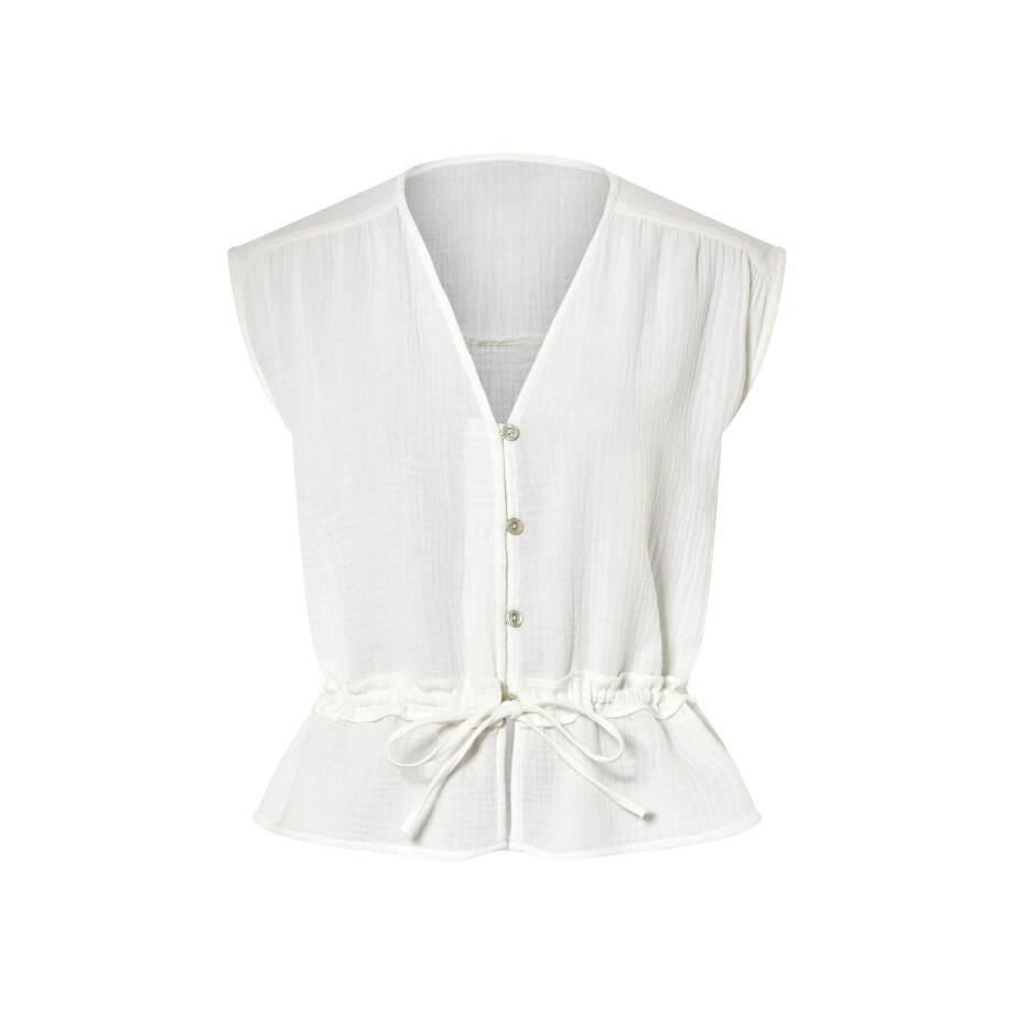 esmara Mousseline dames blouse (Wit, 44) esmara Mousseline dames blouse (Wit, 44) afbeelding 1