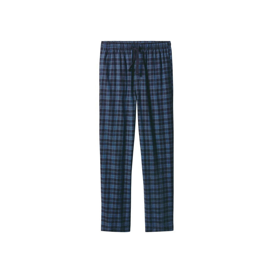esmara Men Flanellen heren pyjamabroek (Marineblauw, L) afbeelding 1