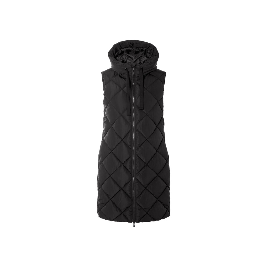 esmara Lange dames bodywarmer (Zwart, M (40/42)) afbeelding 1