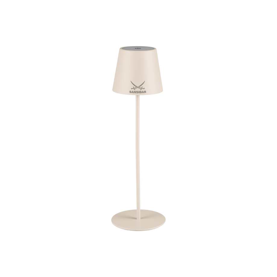 SANSIBAR Accu-tafellamp (Beige) SANSIBAR Accu-tafellamp (Beige) afbeelding 1