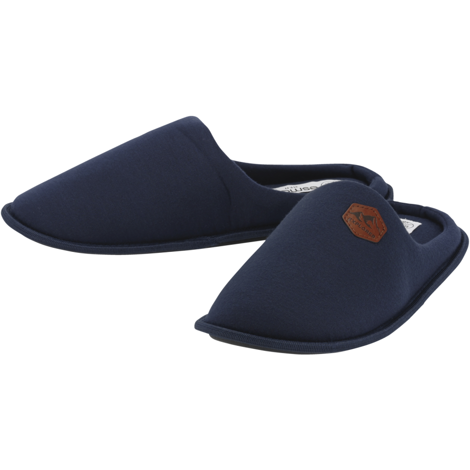 esmara Heren pantoffels (Marineblauw, 43) afbeelding 1
