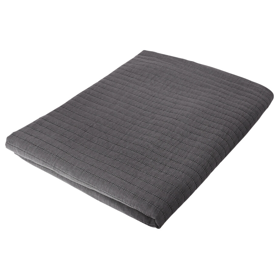 LIVARNO home Bedsprei 180 x 240 cm (Donkergrijs) afbeelding 1