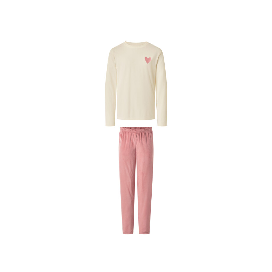ESMARA KIDS Kinder pyjama (Lichtroze, 146/152) afbeelding 1
