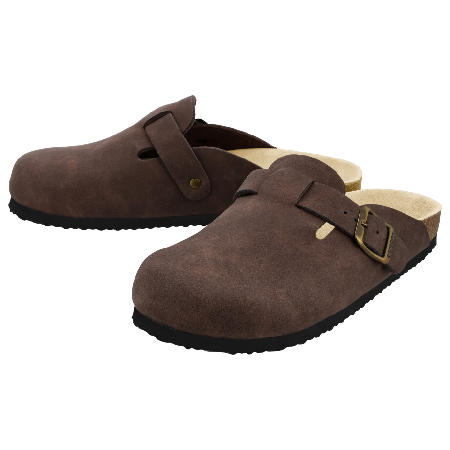 esmara Heren clogs (Bruin, 41) esmara Heren clogs (Bruin, 41) afbeelding 1