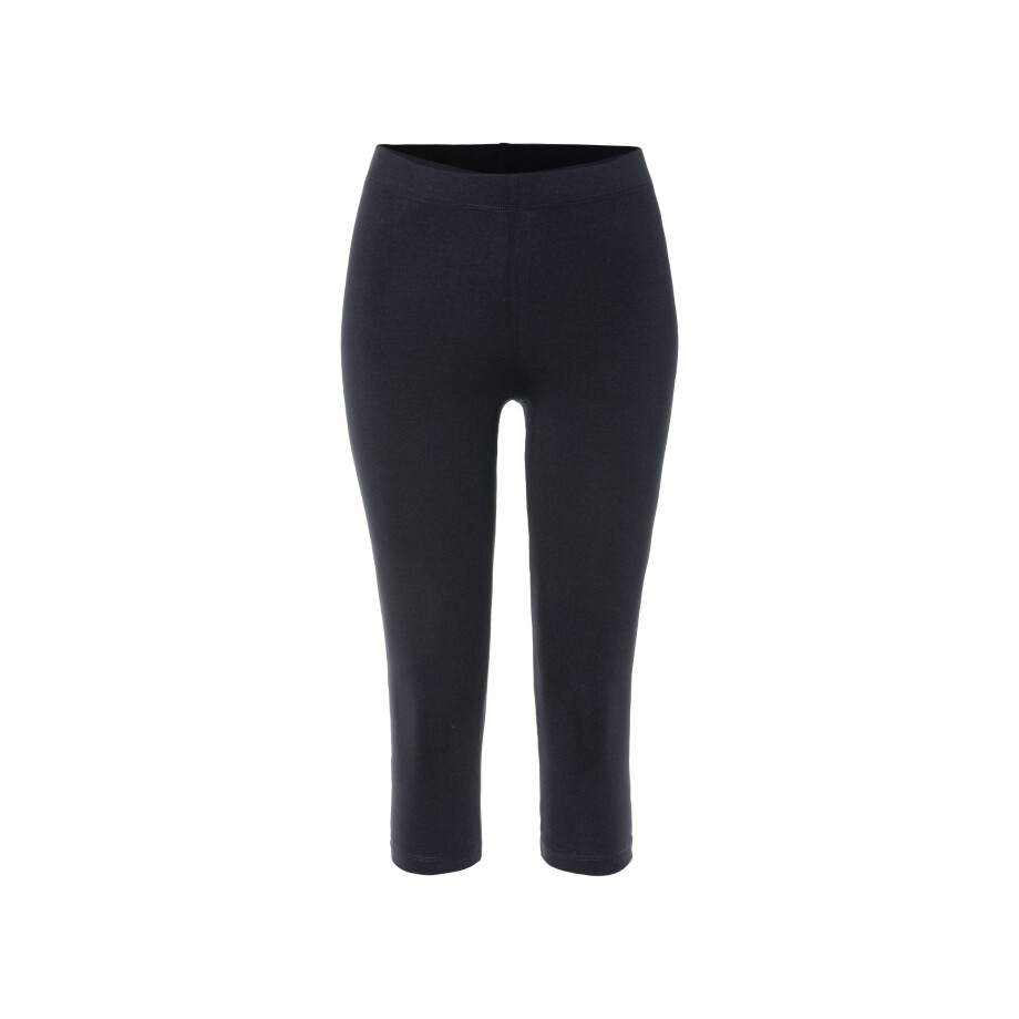 ESMARA Dames capri-legging (Zwart, XS (32/34)) ESMARA Dames capri-legging (Zwart, XS (32/34)) afbeelding 1
