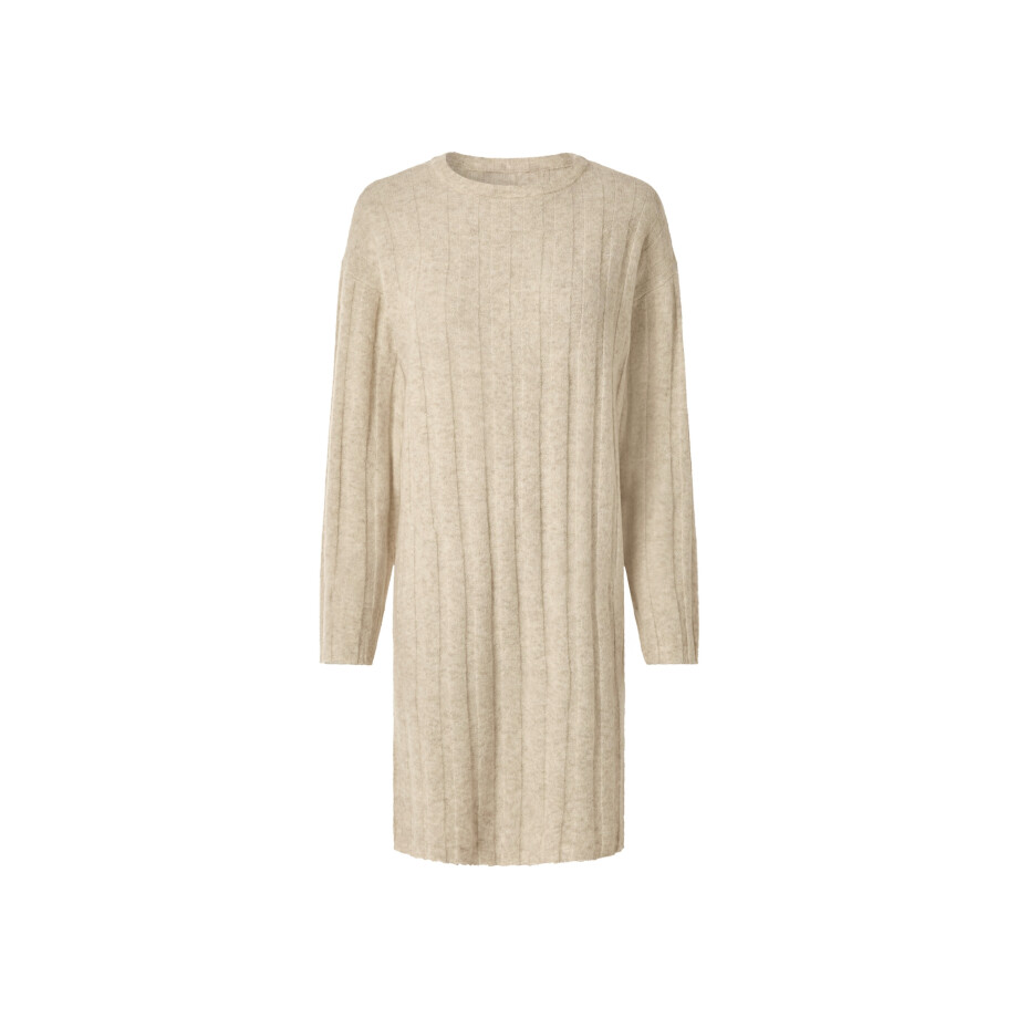 ESMARA Gebreide dames jurk (Beige, M (40/42)) ESMARA Gebreide dames jurk (Beige, M (40/42)) afbeelding 1