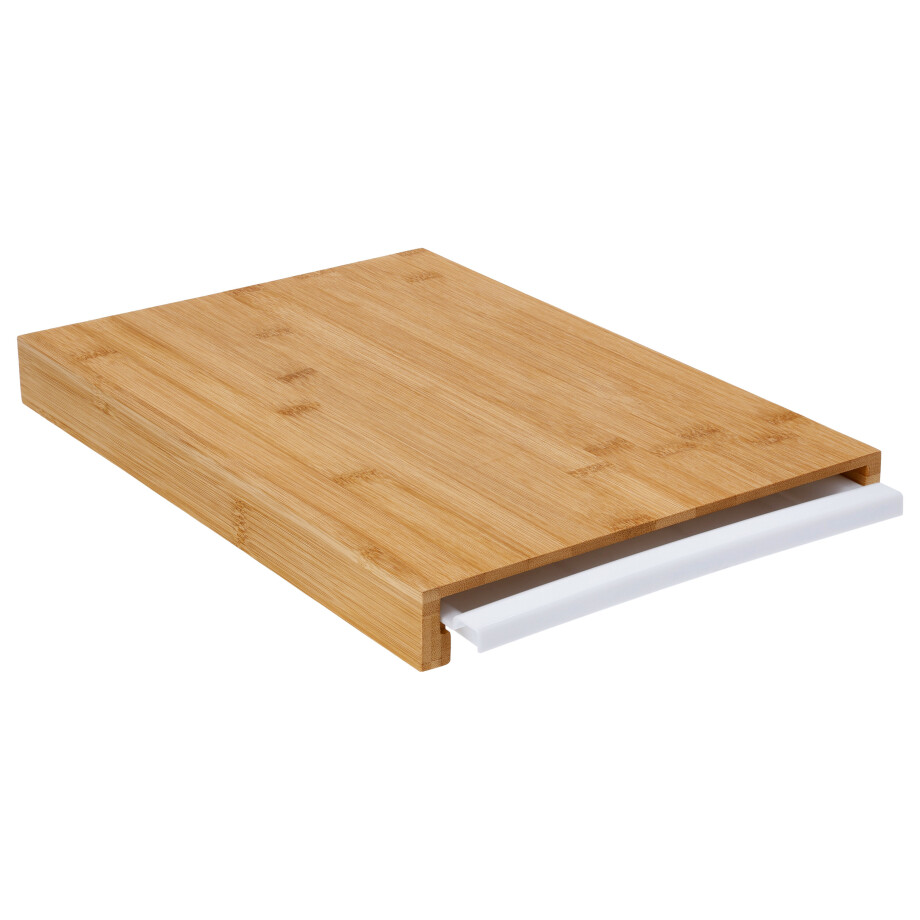SILVERCREST Bamboe snijplank (Opvangbak) afbeelding 1