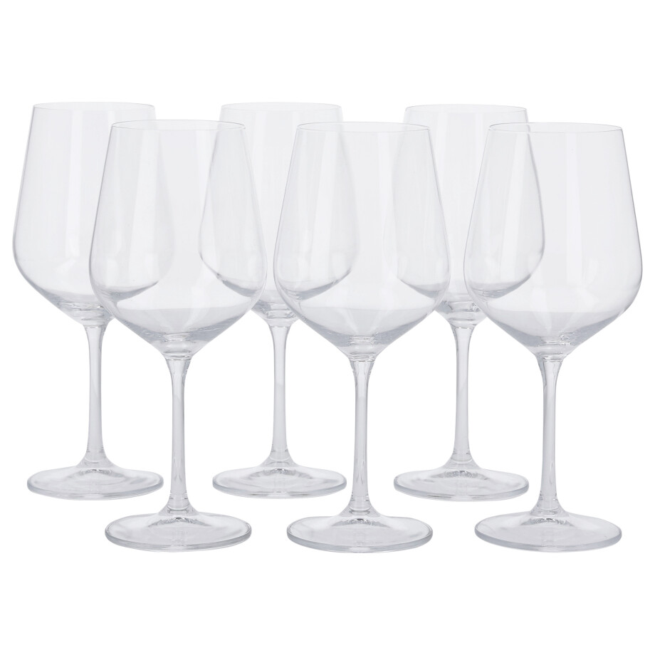 SILVERCREST Glazenset 6-delig (Rode wijn glazen) afbeelding 1