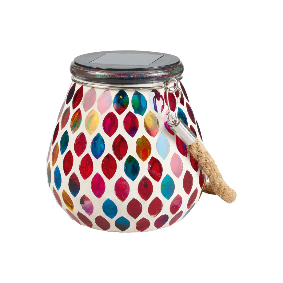 LIVARNO home Gesoldeerd glas met LED, beschilderd of mozaïek (Rood) LIVARNO home Gesoldeerd glas met LED, beschilderd of mozaïek (Rood) afbeelding 1