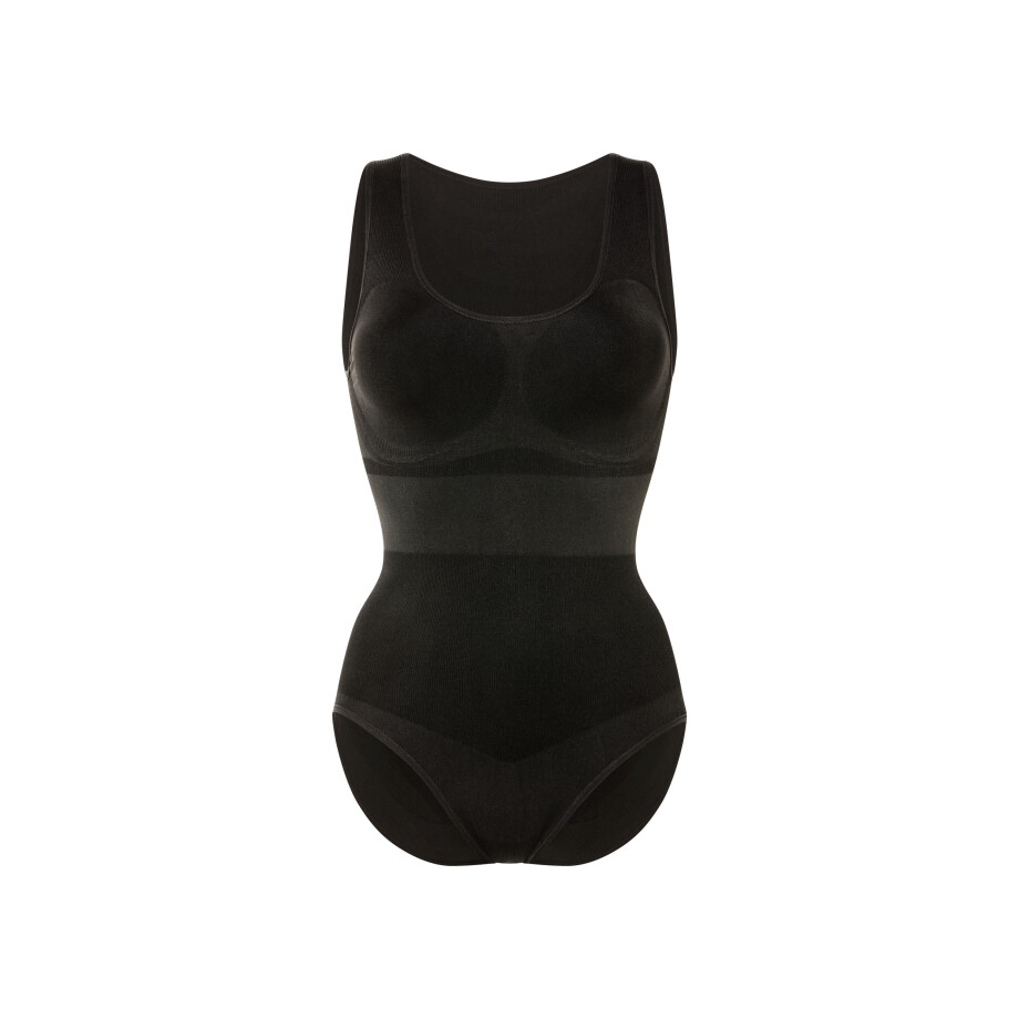 esmara Dames Soft-Shaping body (Zwart, XL (48/50)) afbeelding 1
