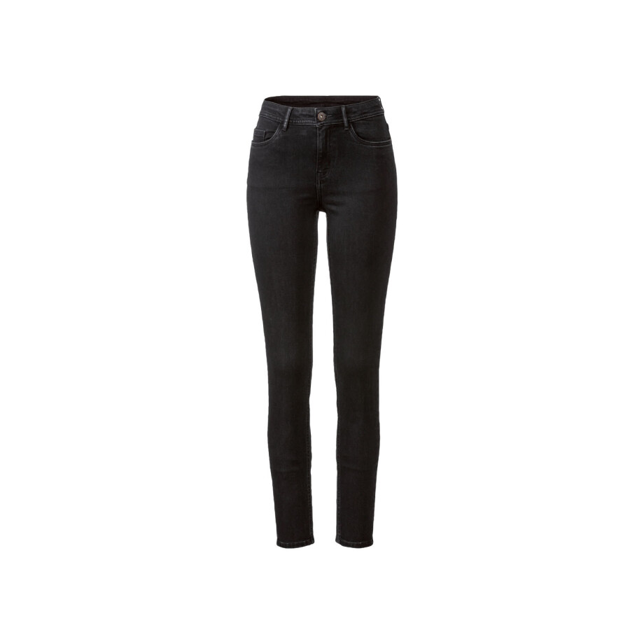 esmara Dames jeans super skinny fit (36, kort, Zwart) afbeelding 1