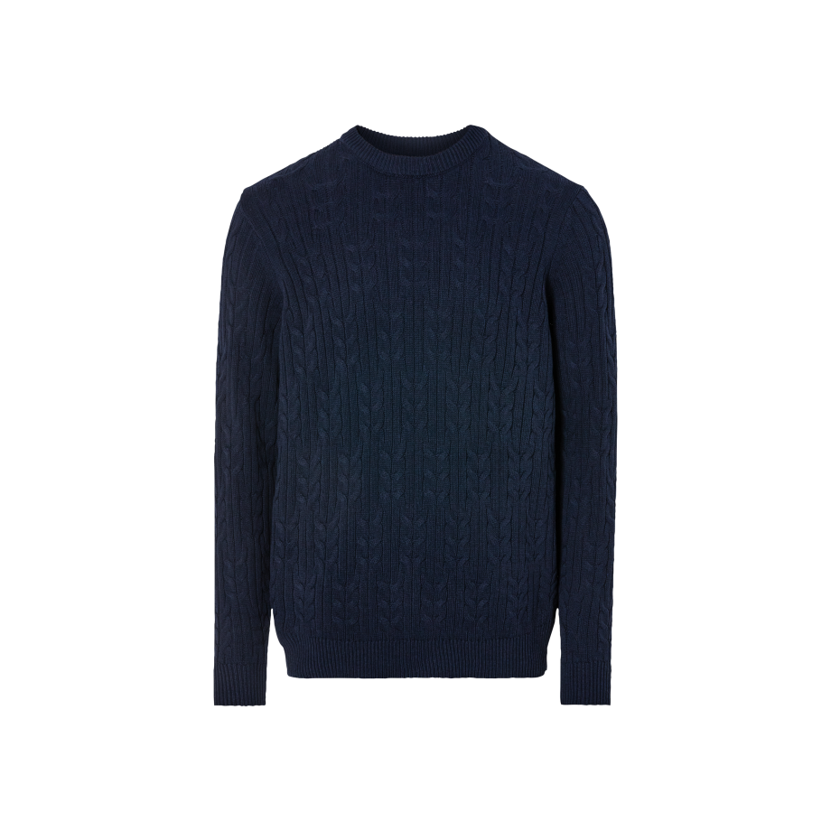 LIVERGY Heren pullover (XL, Donkerblauw) afbeelding 1