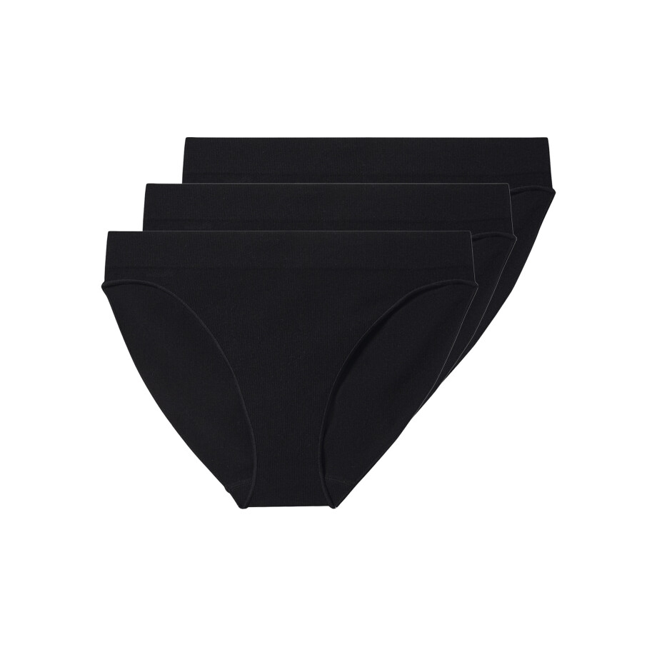 esmara Set van 3 dames onderbroeken (Zwart, L (44/46)) esmara Set van 3 dames onderbroeken (Zwart, L (44/46)) afbeelding 1