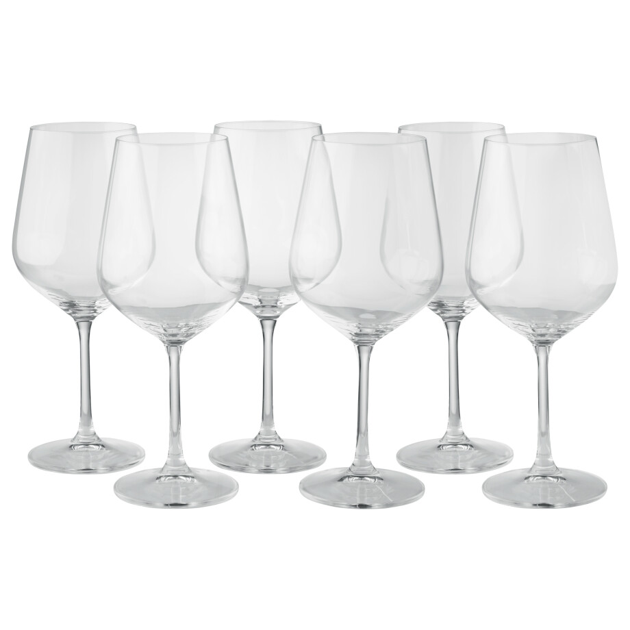 SILVERCREST Glazenset 6-delig (Rode wijn glazen) afbeelding 