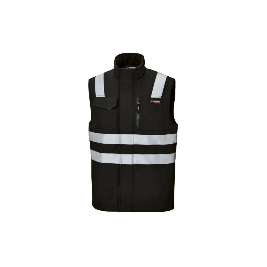 PARKSIDE PERFORMANCE Heren softshell bodywarmer, reflecterend (Zwart, XXL) PARKSIDE PERFORMANCE Heren softshell bodywarmer, reflecterend (Zwart, XXL) afbeelding 1