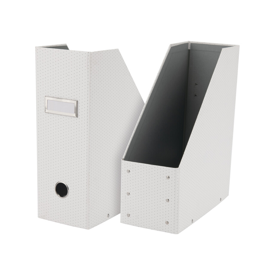 crelando Bureau organizer (Tijdschriftenhouder, Wit) afbeelding 1