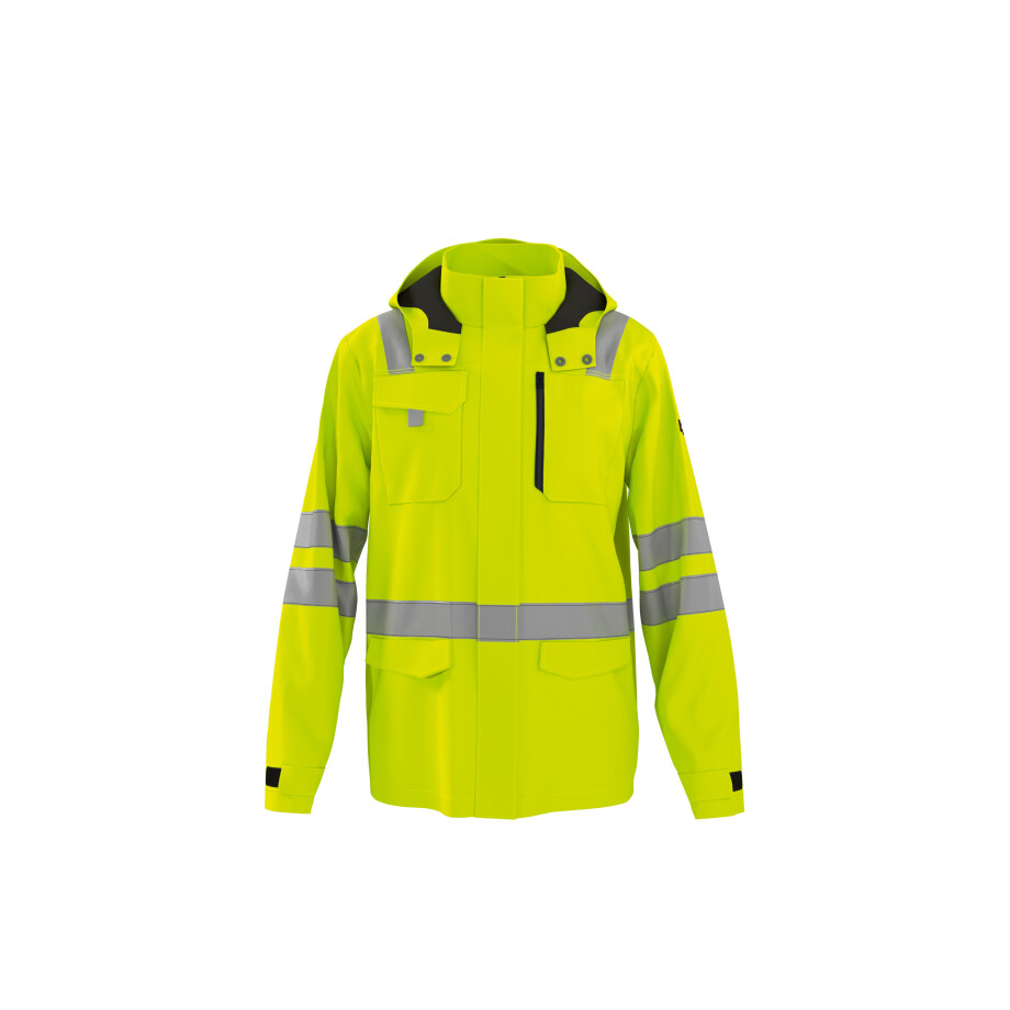 PARKSIDE PERFORMANCE Heren softshell jas, reflecterend (Geel, L) PARKSIDE PERFORMANCE Heren softshell jas, reflecterend (Geel, L) afbeelding 1