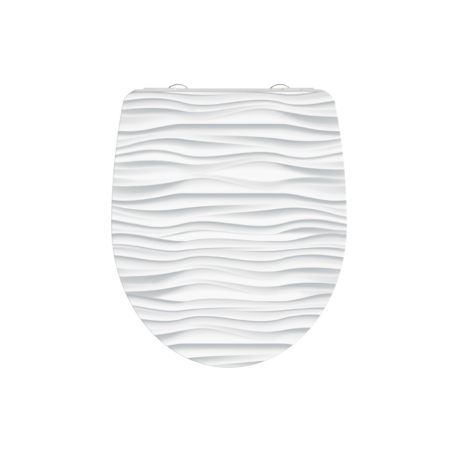 Schütte WC-bril (White Wave) afbeelding 1